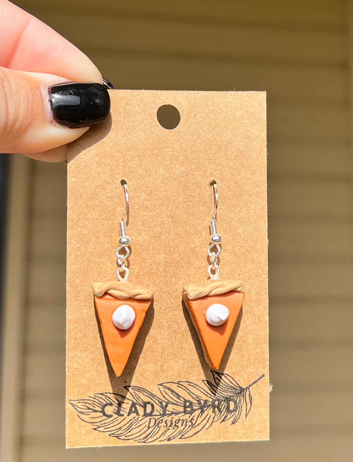 Pumpkin Pie Earrings