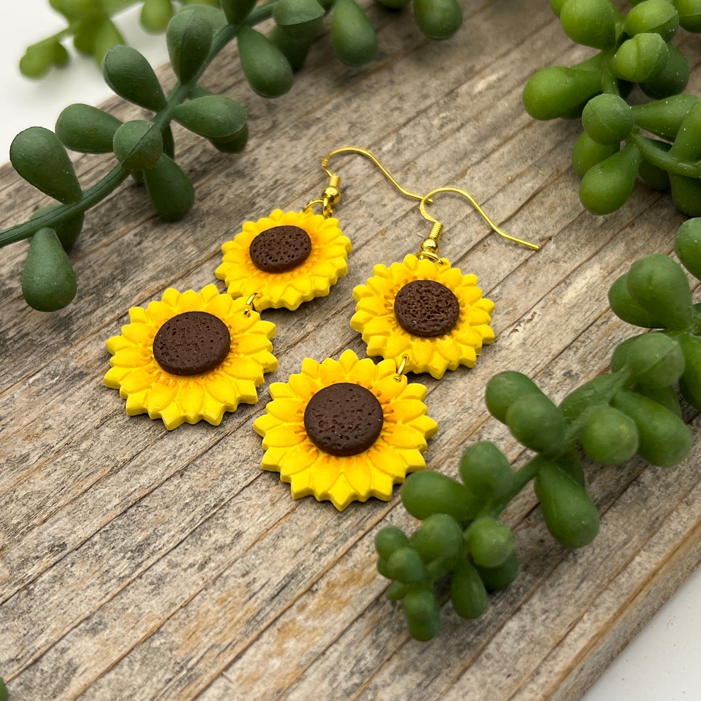 Stacked Sunflowers