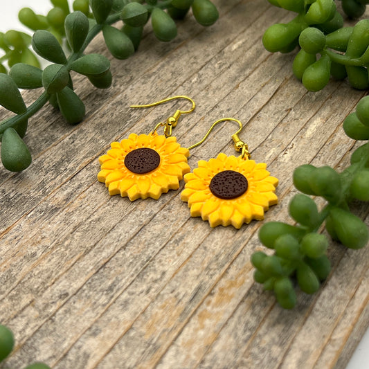 Sunflower Dangles - Large