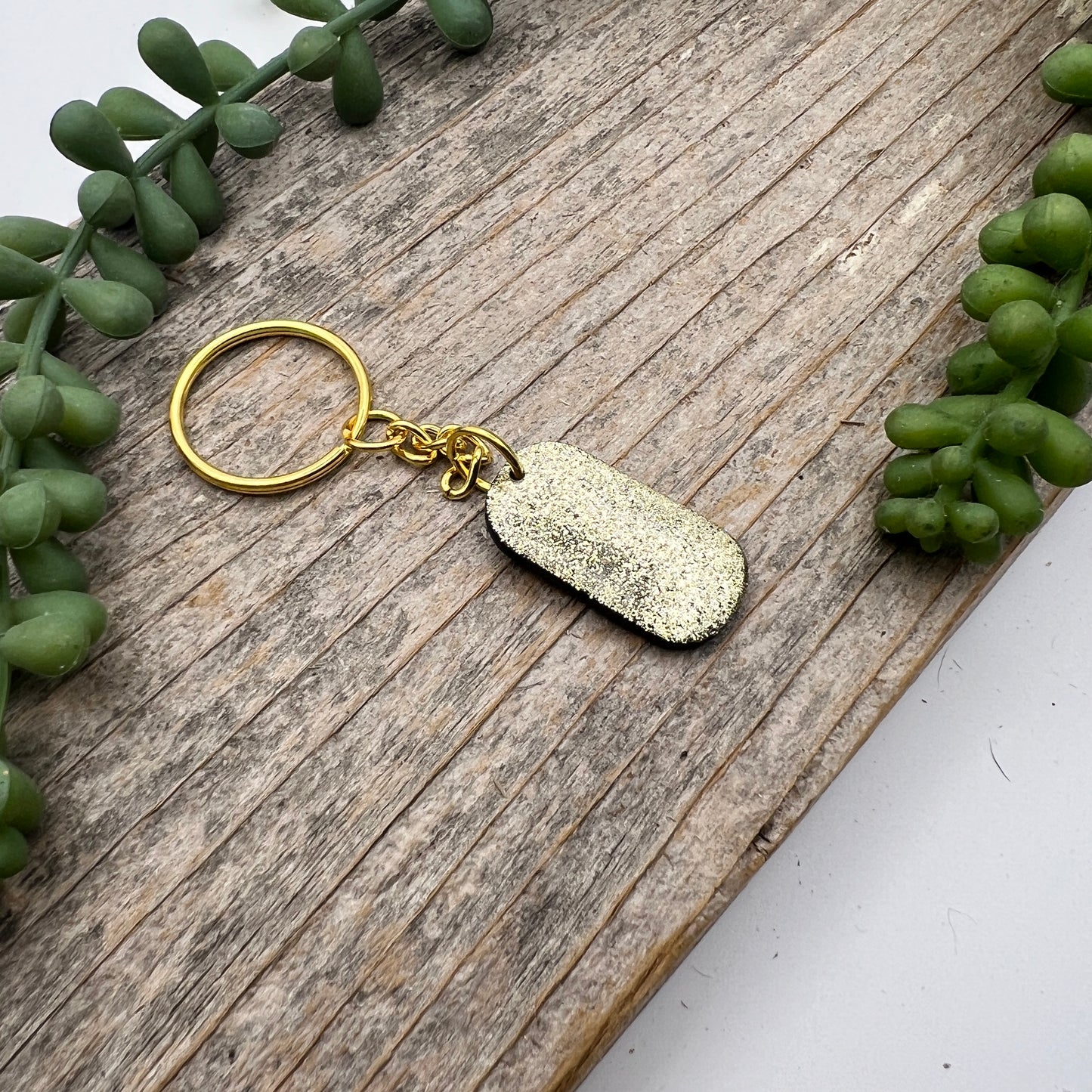 Glitter Keychain